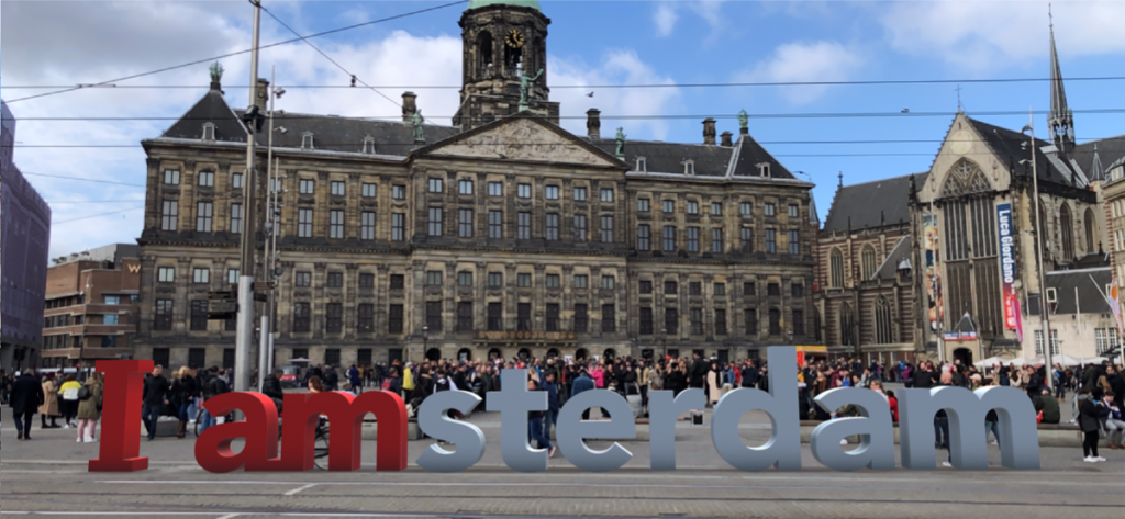 I Amsterdam terug in de stad